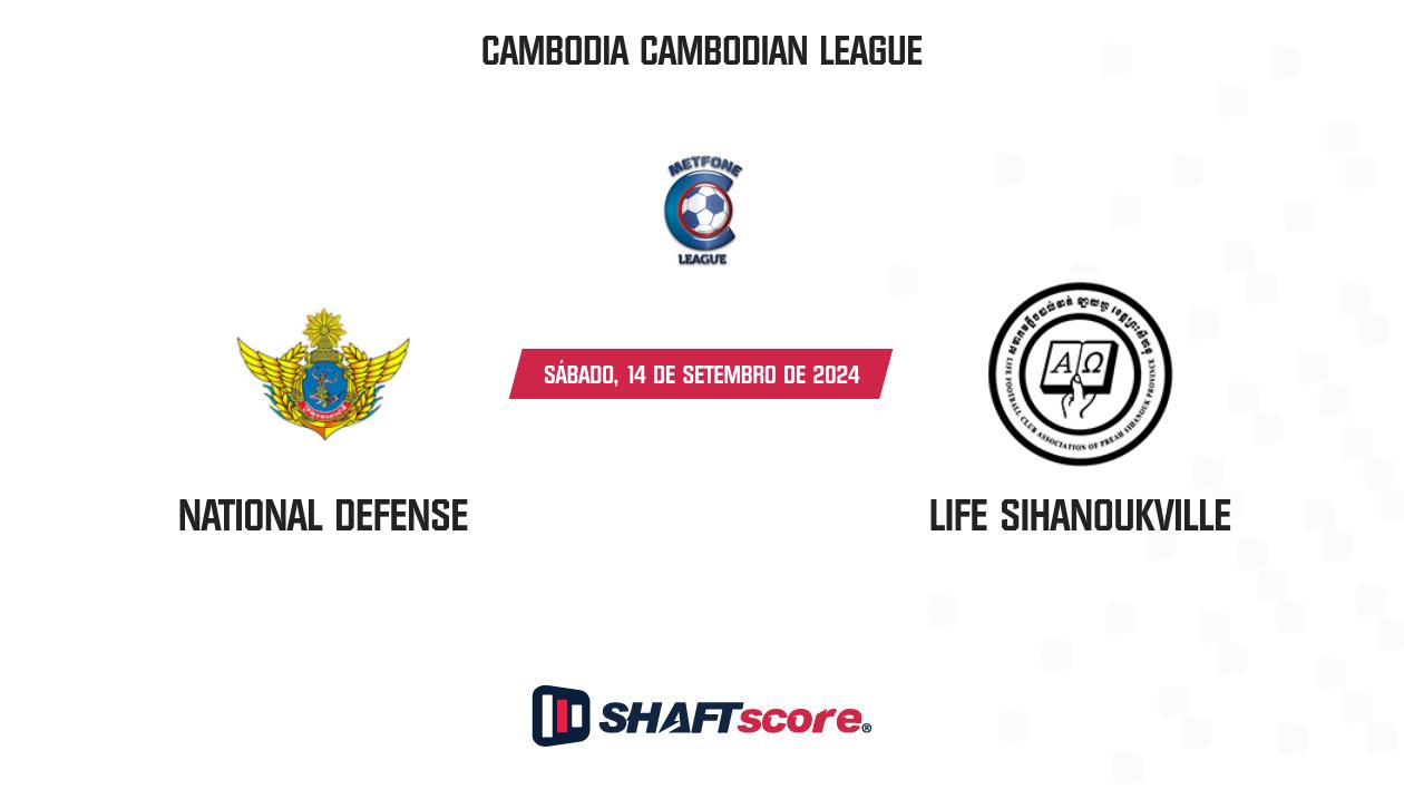 Palpite: National Defense vs Life Sihanoukville