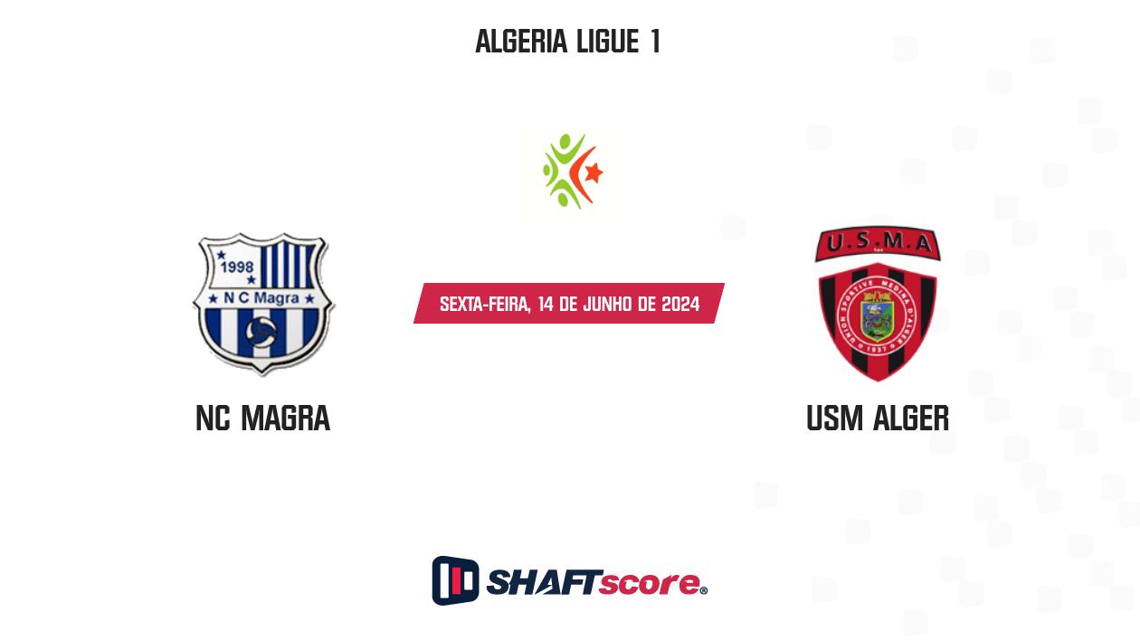 Palpite: NC Magra vs USM Alger