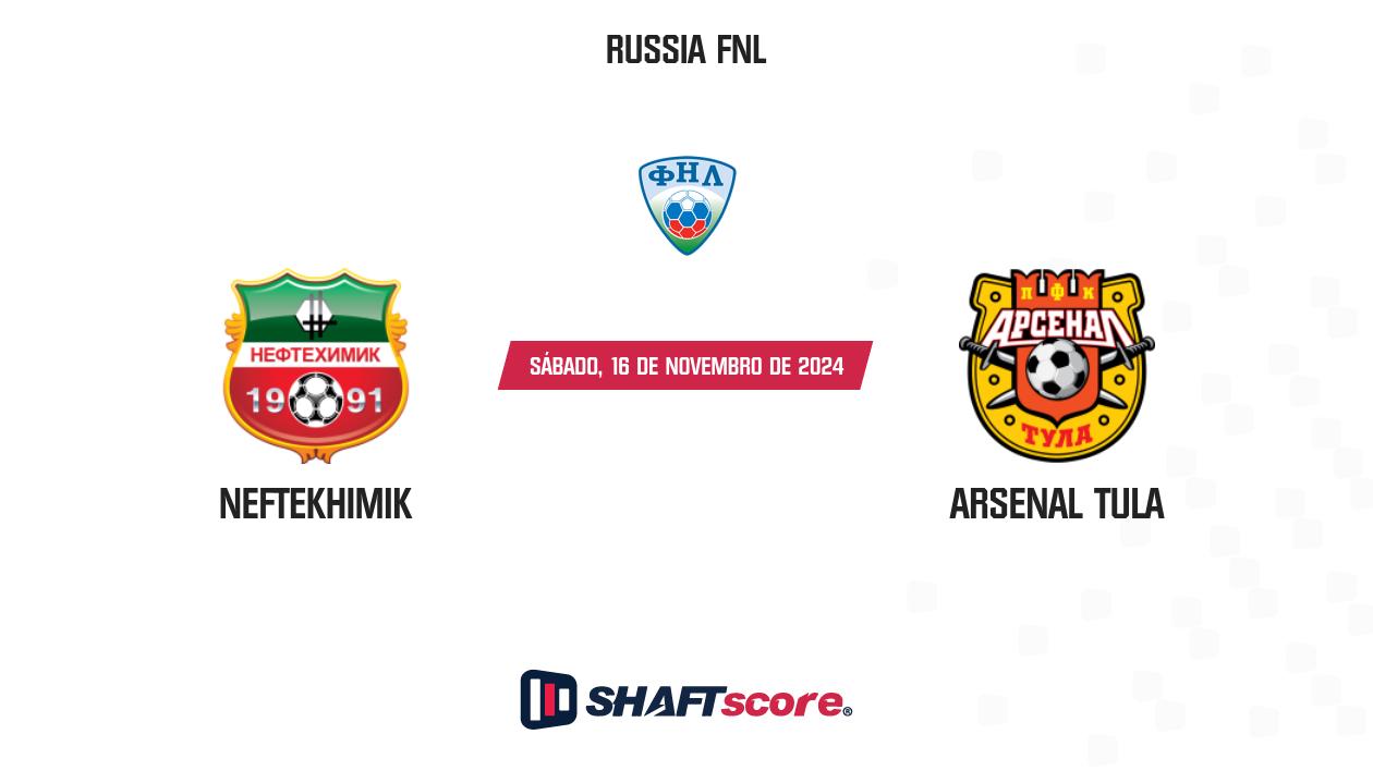 Palpite: Neftekhimik vs Arsenal Tula