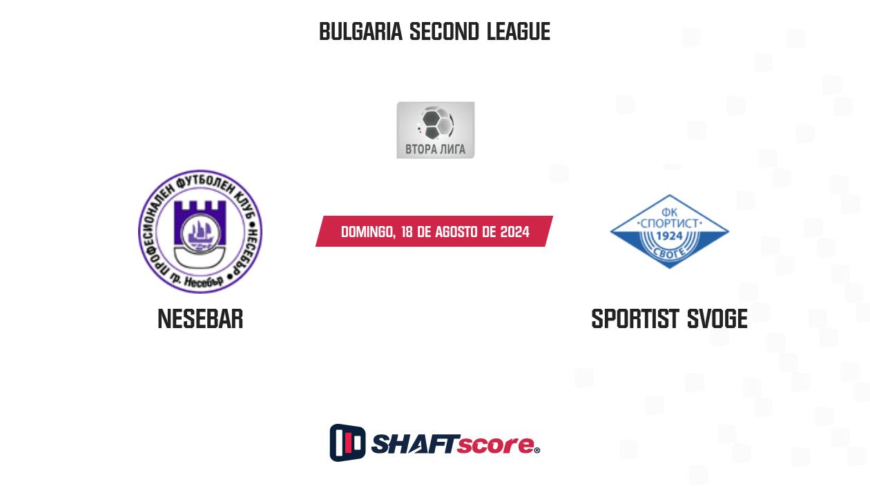 Palpite: Nesebar vs Sportist Svoge