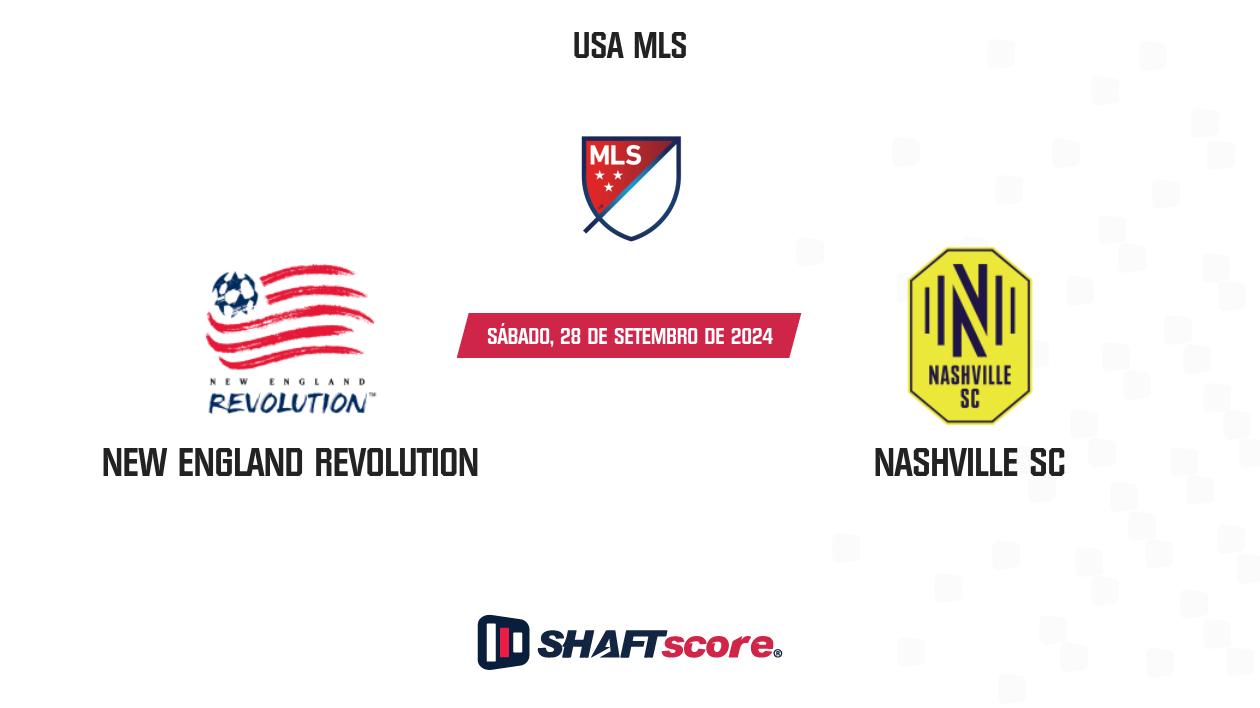 Palpite: New England Revolution vs Nashville SC