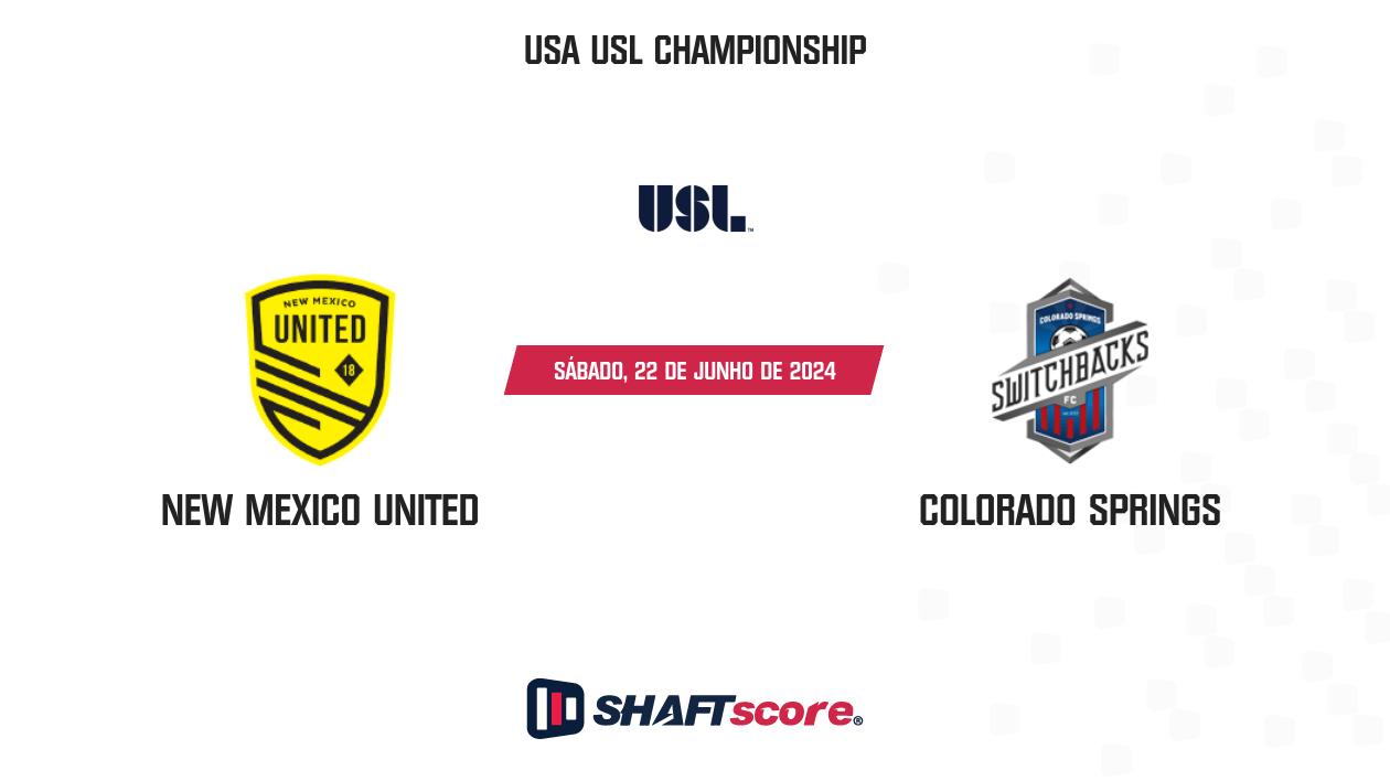 Palpite: New Mexico United vs Colorado Springs