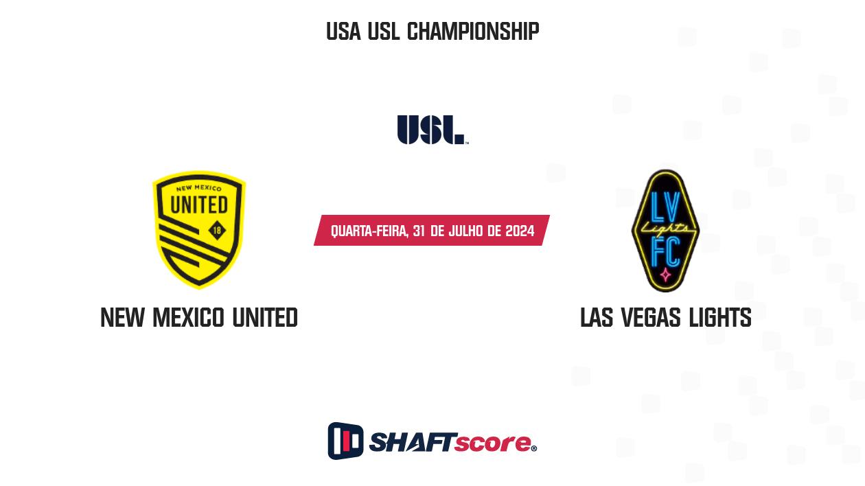 Palpite: New Mexico United vs Las Vegas Lights