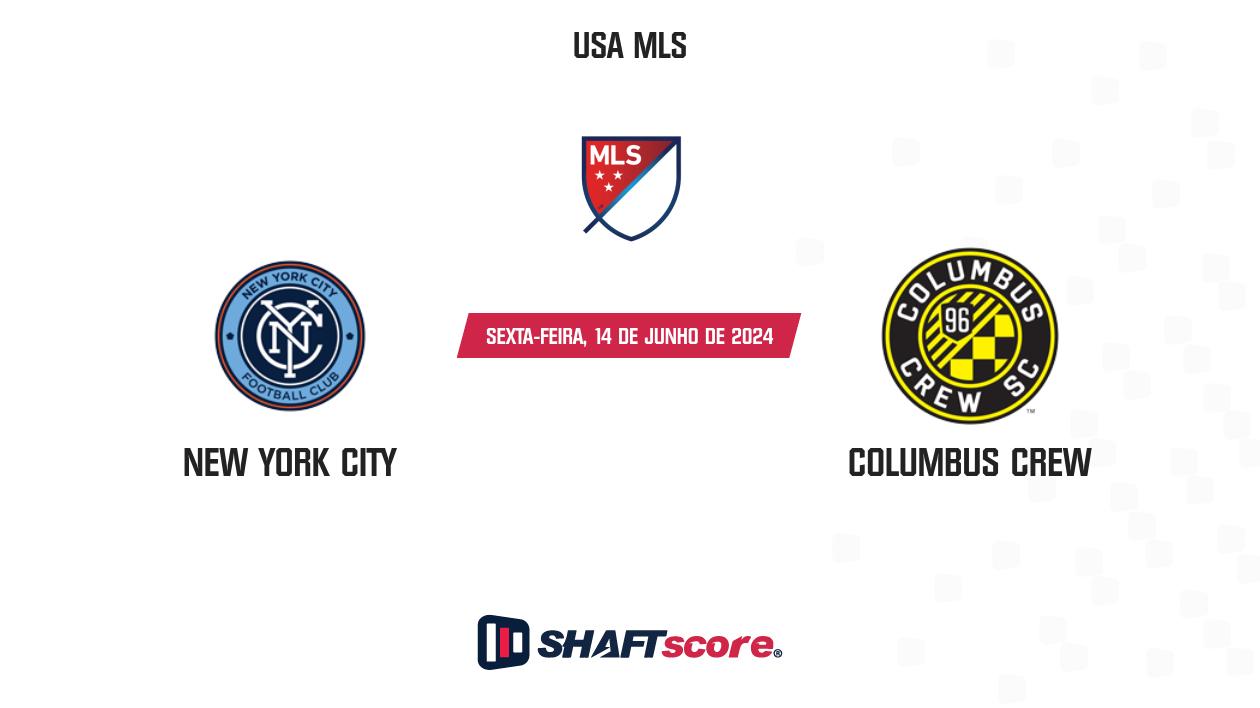 Palpite: New York City vs Columbus Crew