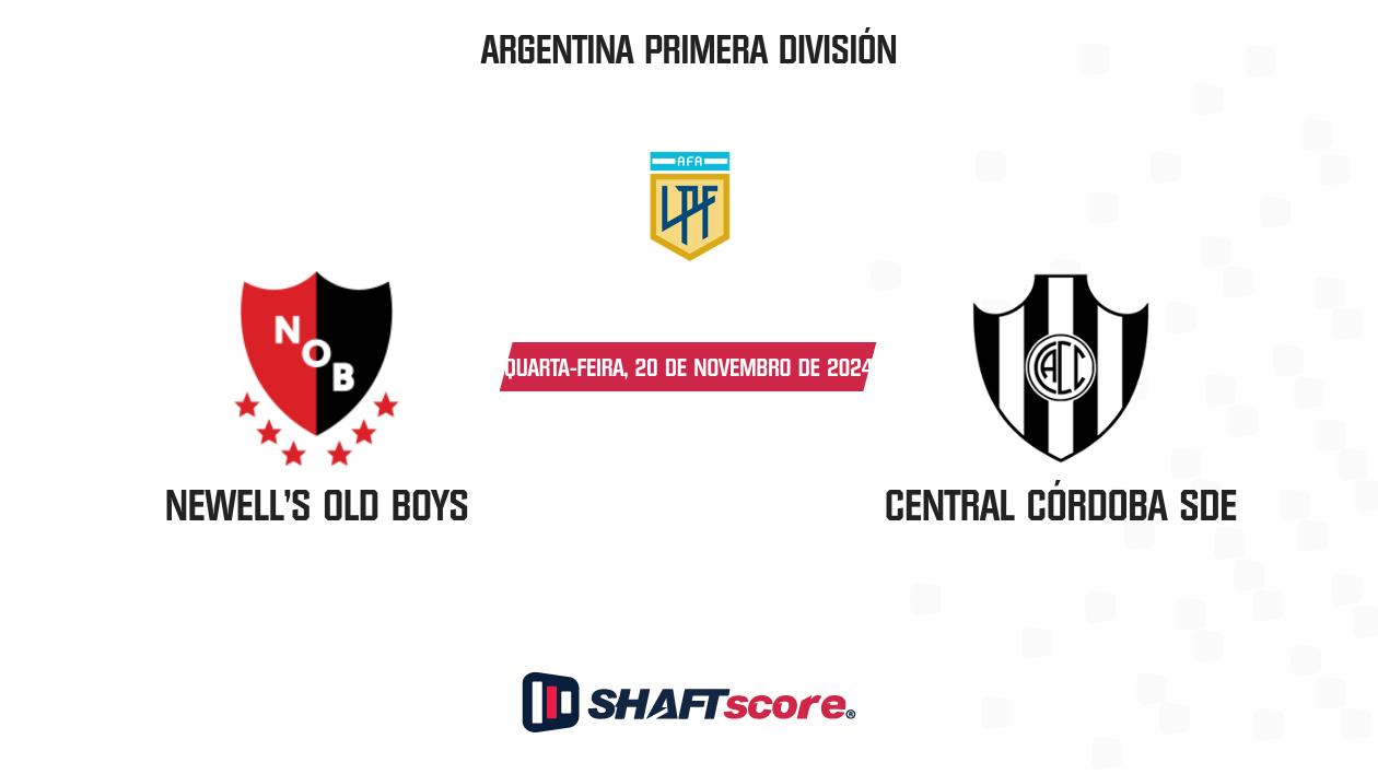 Palpite: Newell's Old Boys vs Central Córdoba SdE