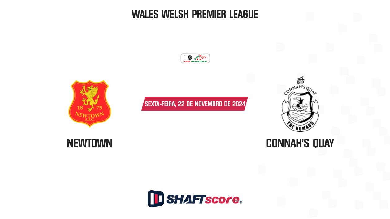 Palpite: Newtown vs Connah's Quay