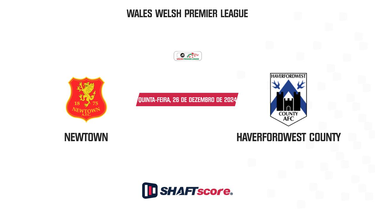 Palpite: Newtown vs Haverfordwest County