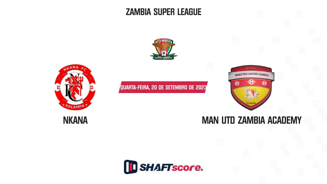 Prognóstico, palpite e dicas: Nkana vs Man Utd Zambia Academy