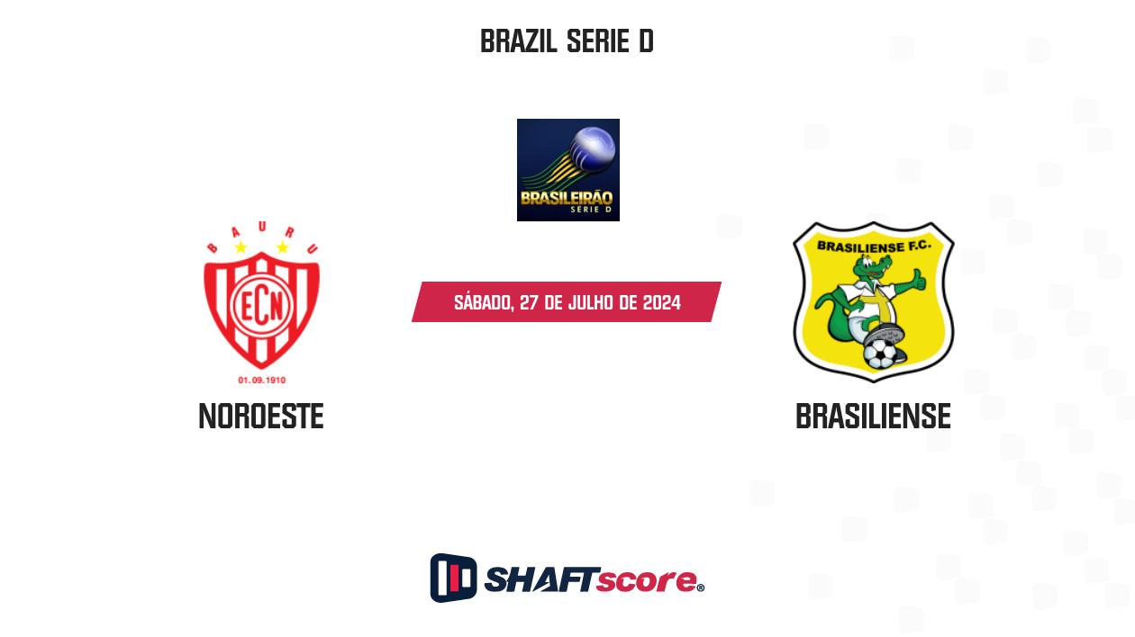 Palpite: Noroeste vs Brasiliense