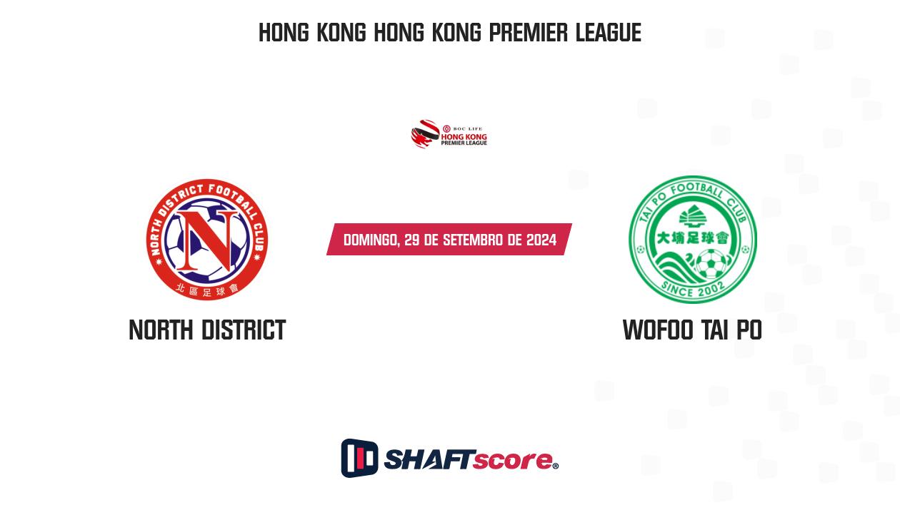 Palpite: North District vs Wofoo Tai Po