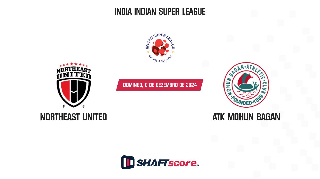 Palpite: NorthEast United vs ATK Mohun Bagan