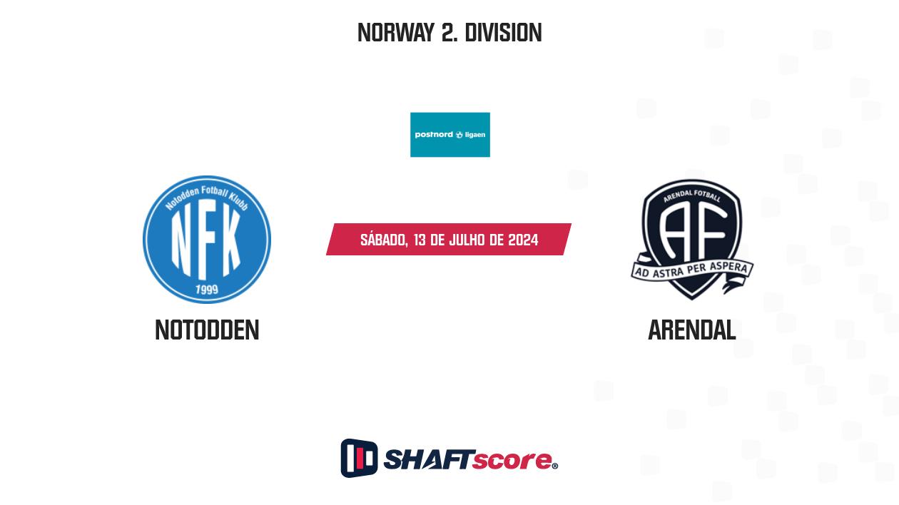 Palpite: Notodden vs Arendal