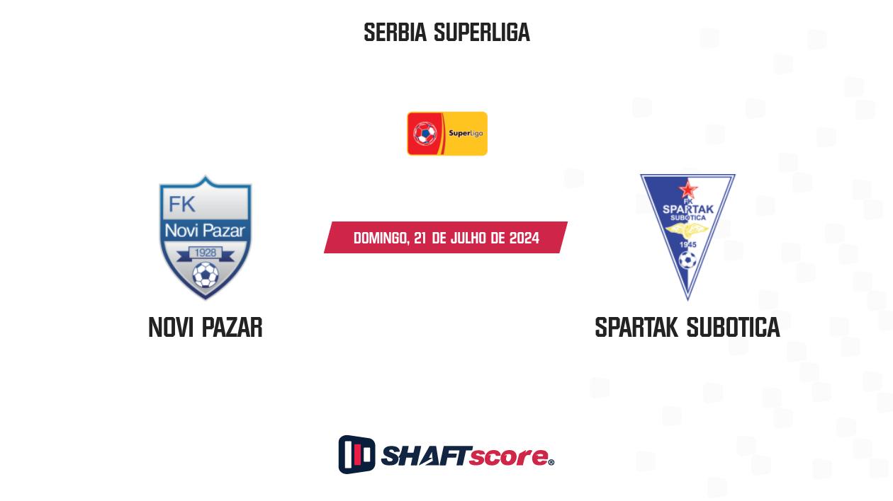 Palpite: Novi Pazar vs Spartak Subotica