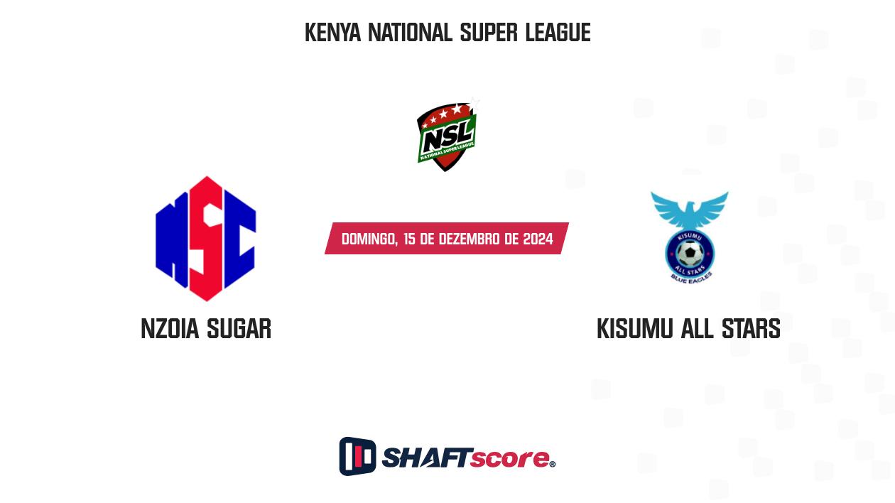 Palpite: Nzoia Sugar vs Kisumu All Stars