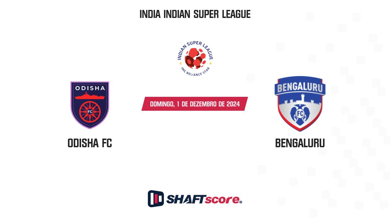 Palpite: Odisha FC vs Bengaluru