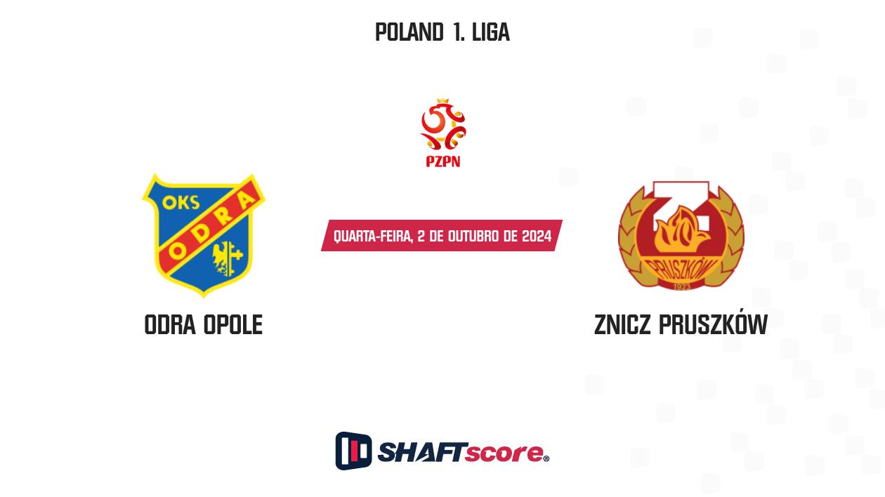 Palpite: Odra Opole vs Znicz Pruszków