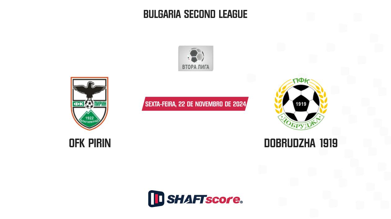 Palpite: OFK Pirin vs Dobrudzha 1919