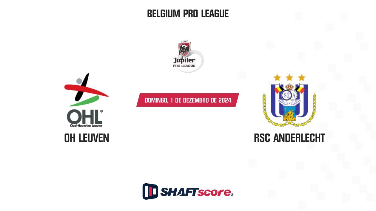 Palpite: OH Leuven vs RSC Anderlecht