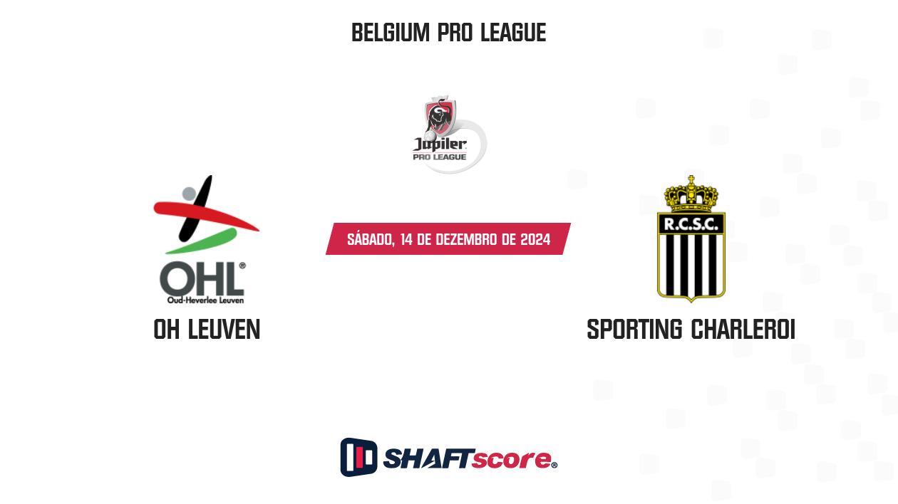 Palpite: OH Leuven vs Sporting Charleroi