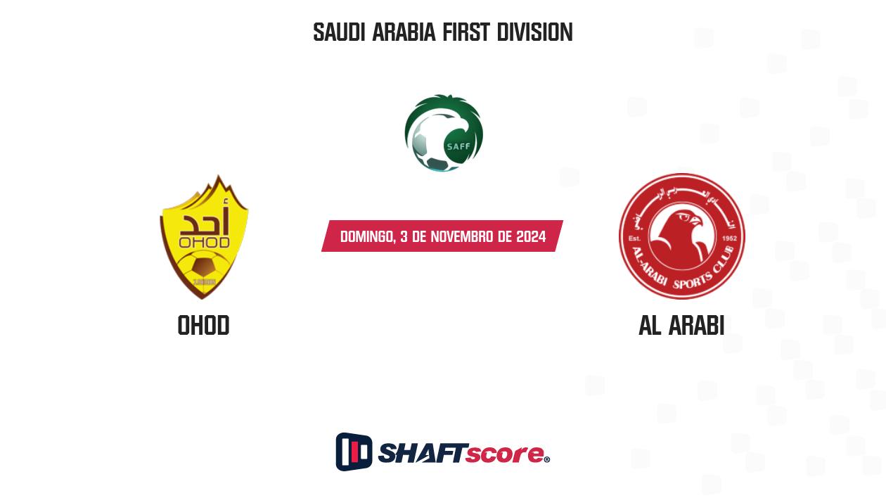 Palpite: Ohod vs Al Arabi