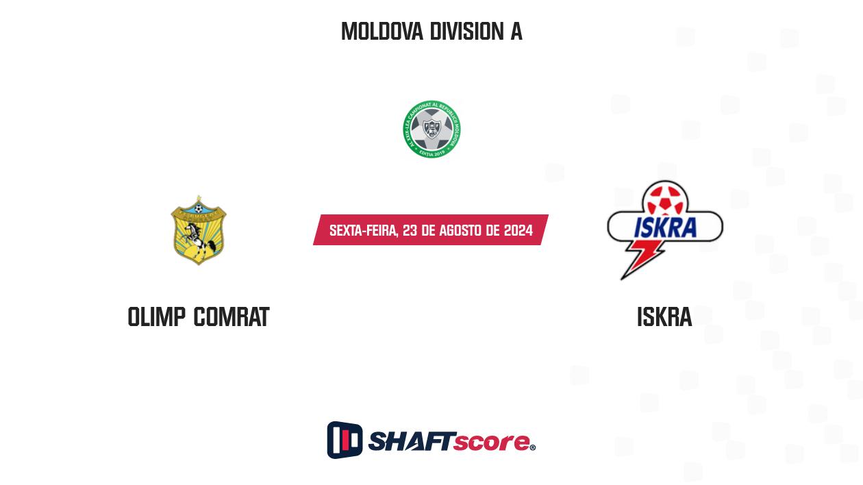 Palpite: Olimp Comrat vs Iskra