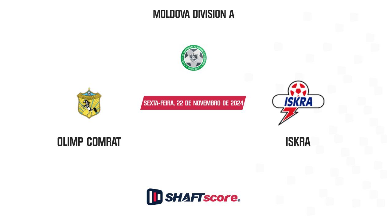 Palpite: Olimp Comrat vs Iskra