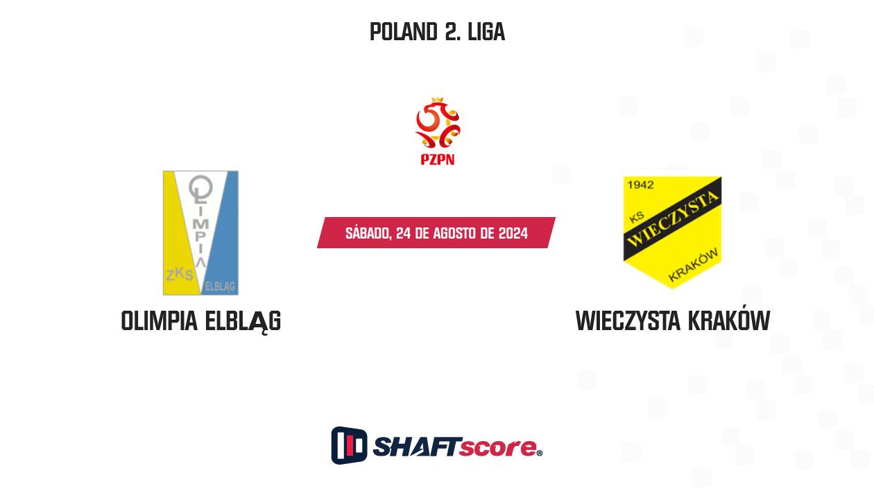 Palpite: Olimpia Elbląg vs Wieczysta Kraków