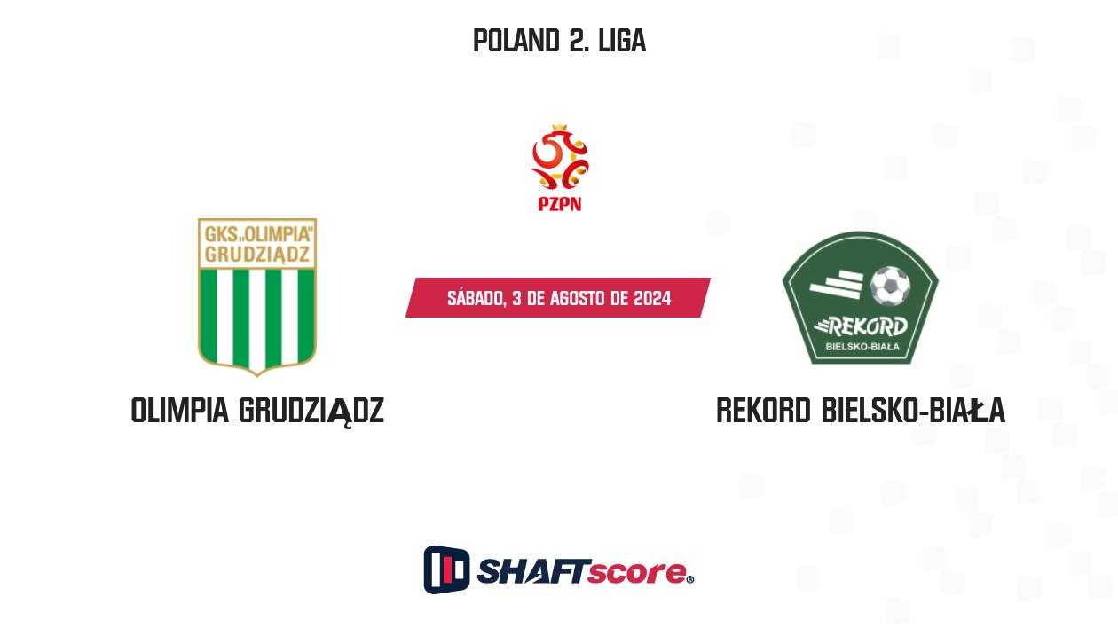 Palpite: Olimpia Grudziądz vs Rekord Bielsko-Biała