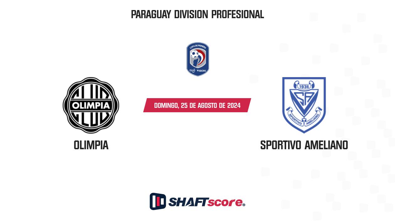 Palpite: Olimpia vs Sportivo Ameliano