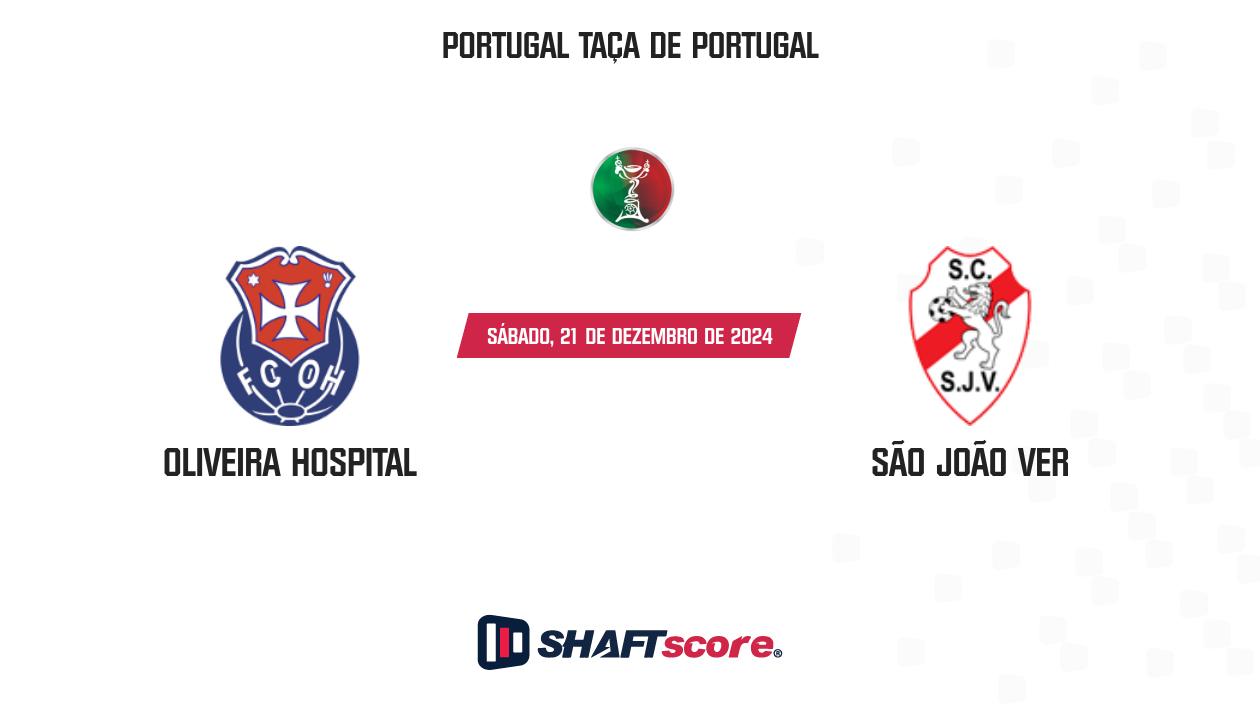 Palpite: Oliveira Hospital vs São João Ver