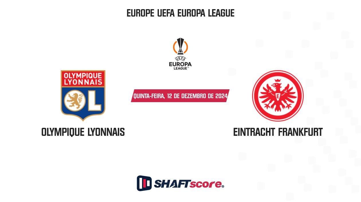 Palpite: Olympique Lyonnais vs Eintracht Frankfurt