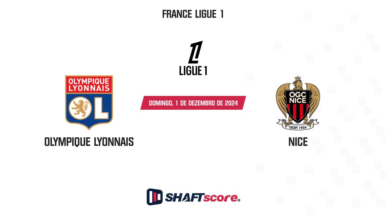 Palpite: Olympique Lyonnais vs Nice