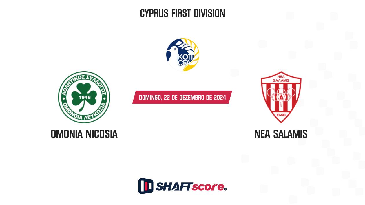 Palpite: Omonia Nicosia vs Nea Salamis