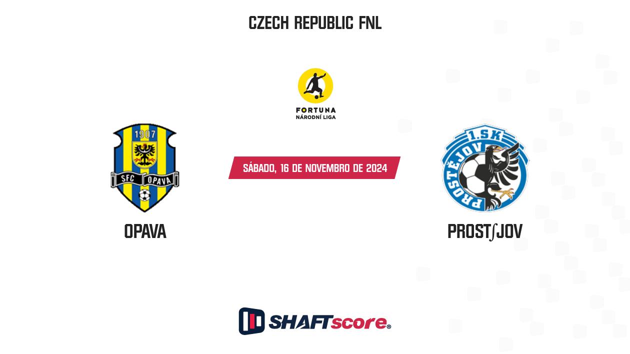 Palpite: Opava vs Prostějov