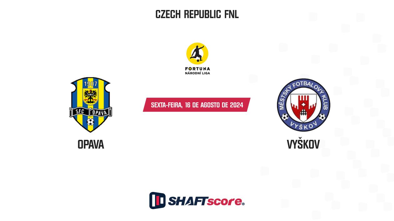 Palpite: Opava vs Vyškov