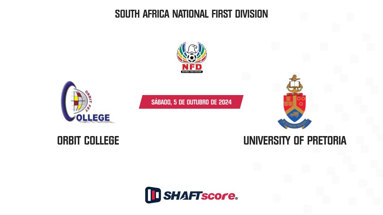 Palpite: Orbit College vs University of Pretoria