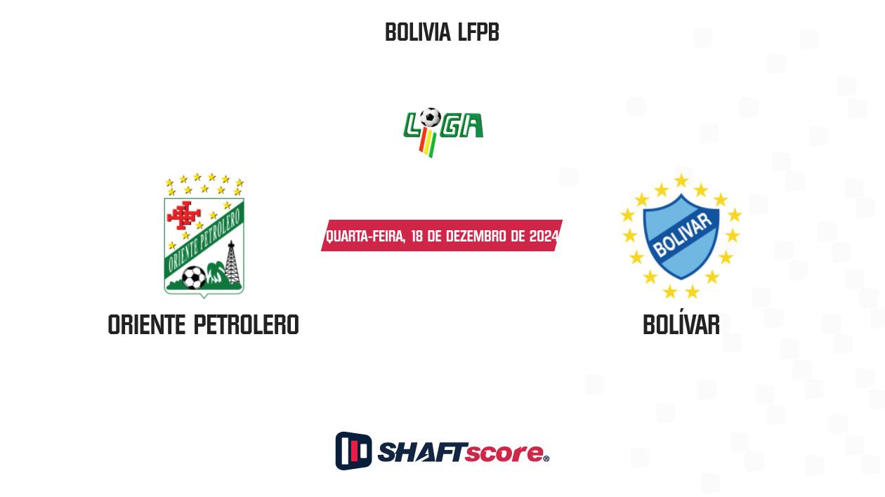 Palpite: Oriente Petrolero vs Bolívar