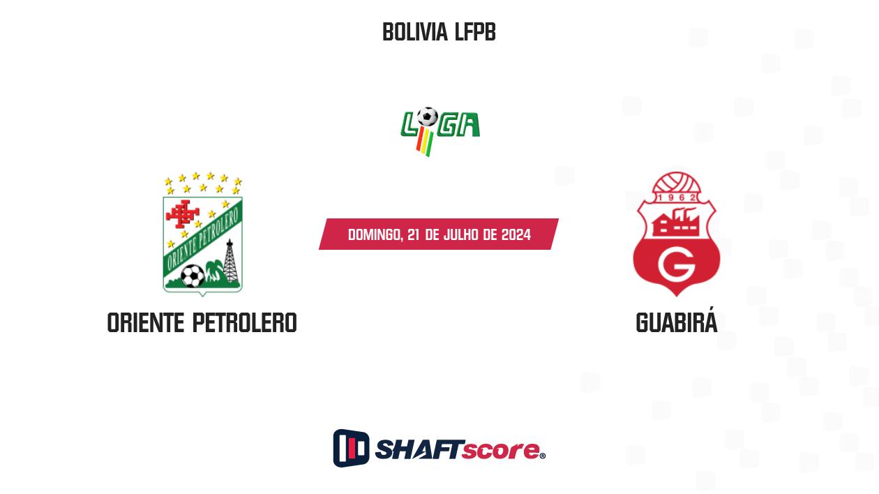 Palpite: Oriente Petrolero vs Guabirá