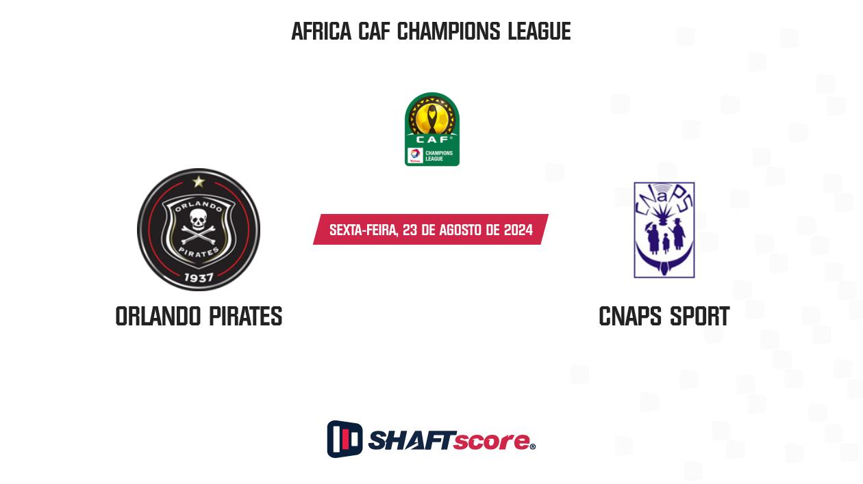 Palpite: Orlando Pirates vs CNaPS Sport