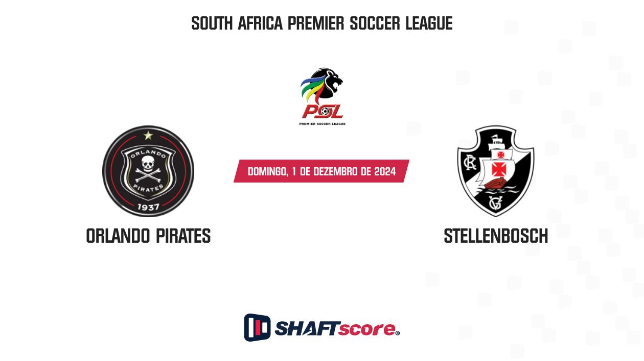 Palpite: Orlando Pirates vs Stellenbosch