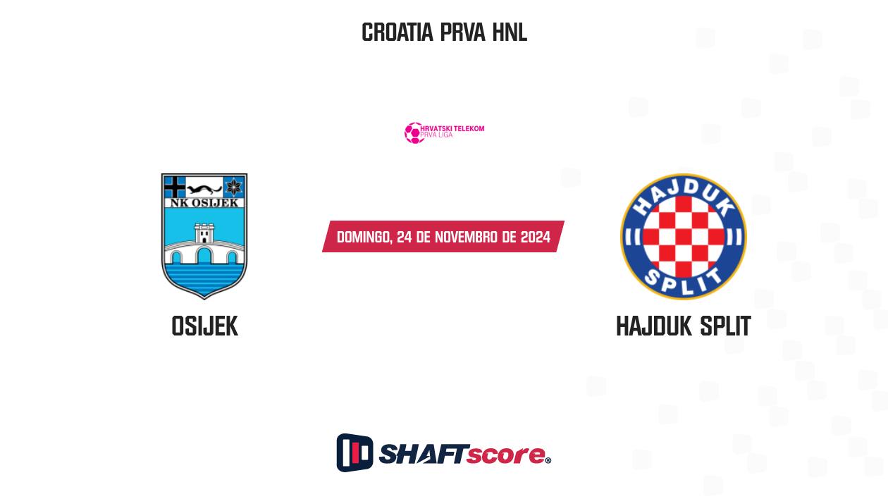 Palpite: Osijek vs Hajduk Split