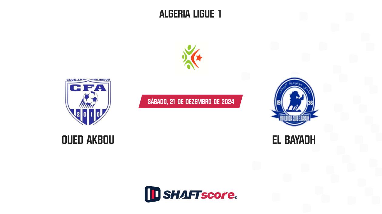 Palpite: Oued Akbou vs El Bayadh