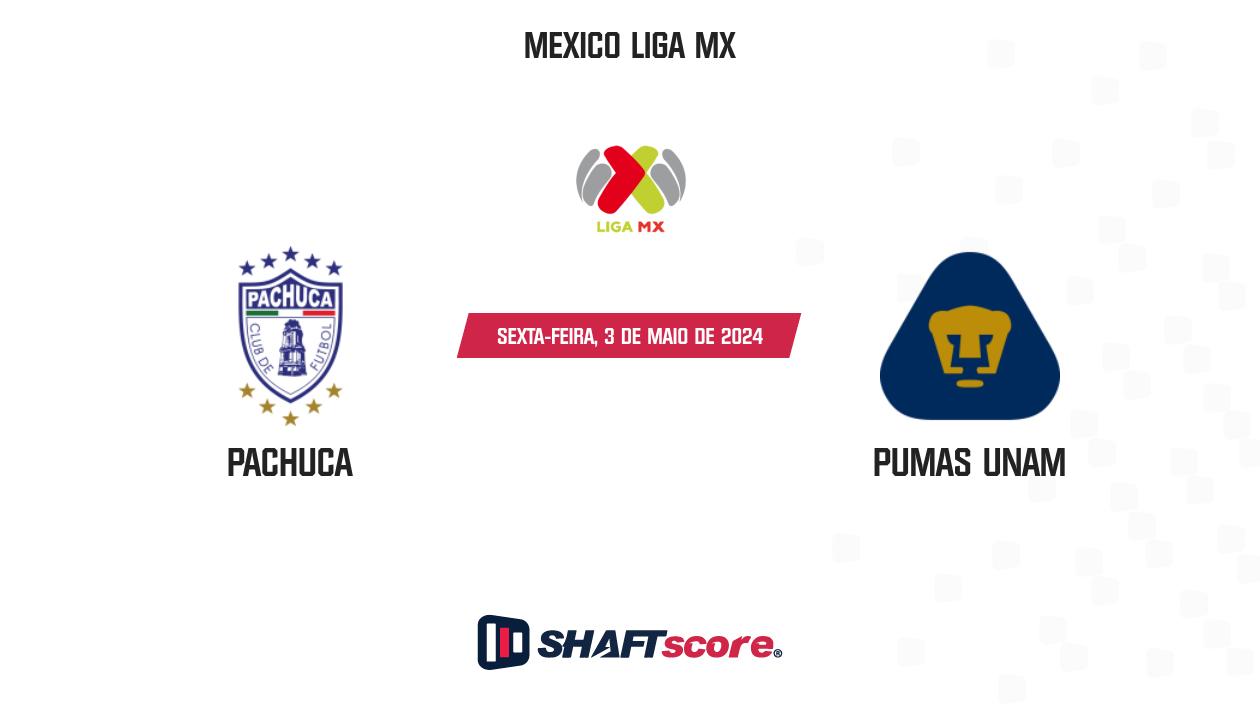 Palpite: Pachuca vs Pumas UNAM