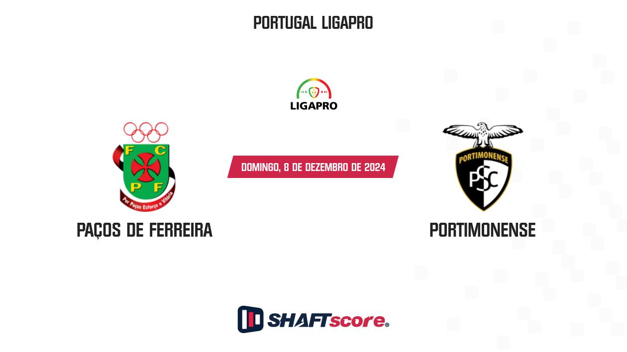 Palpite: Paços de Ferreira vs Portimonense