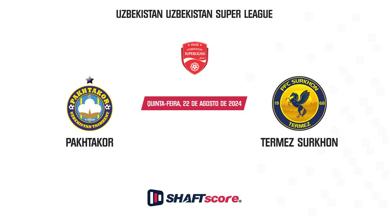 Palpite: Pakhtakor vs Termez Surkhon