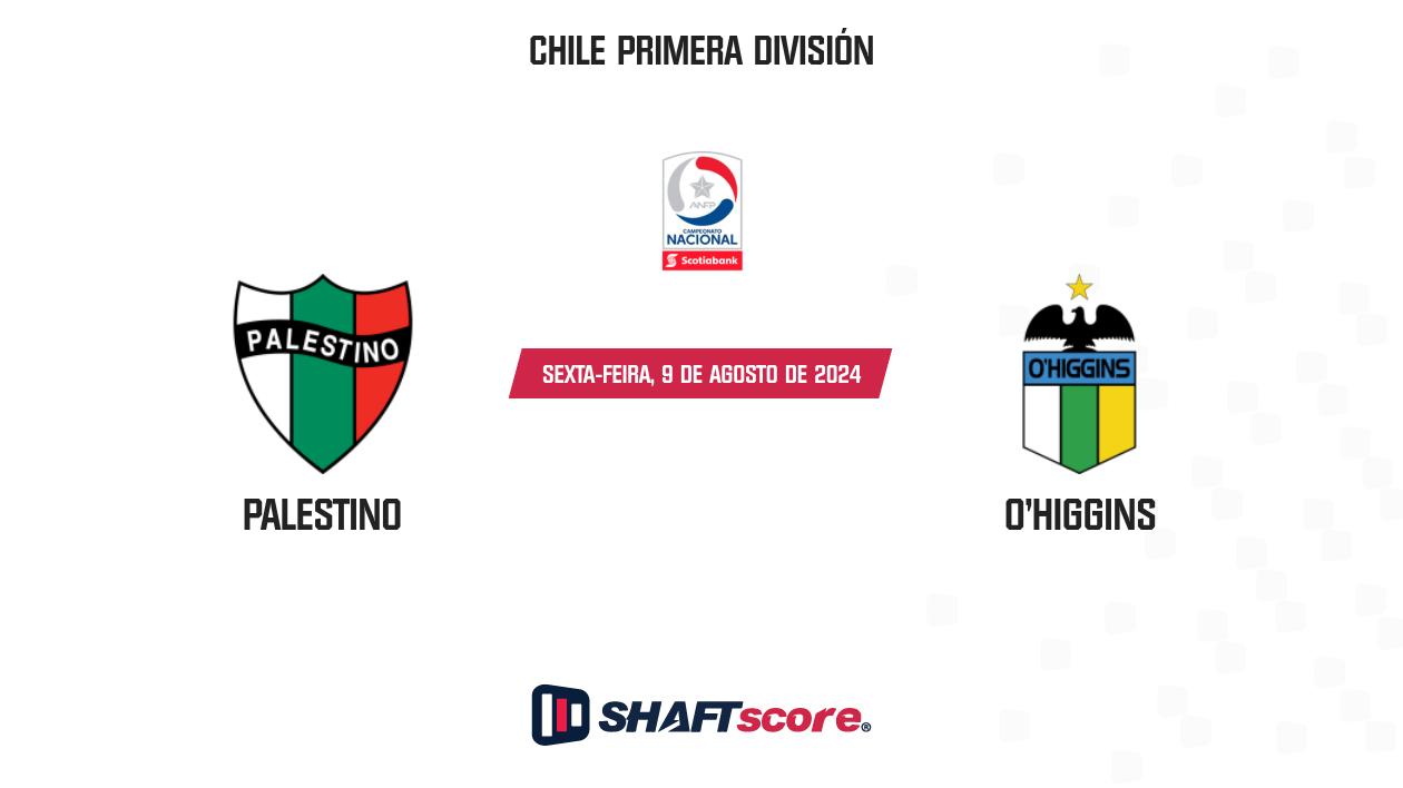 Palpite: Palestino vs O'Higgins