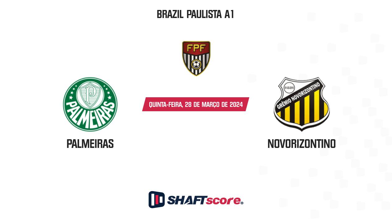 Palpite: Palmeiras vs Novorizontino