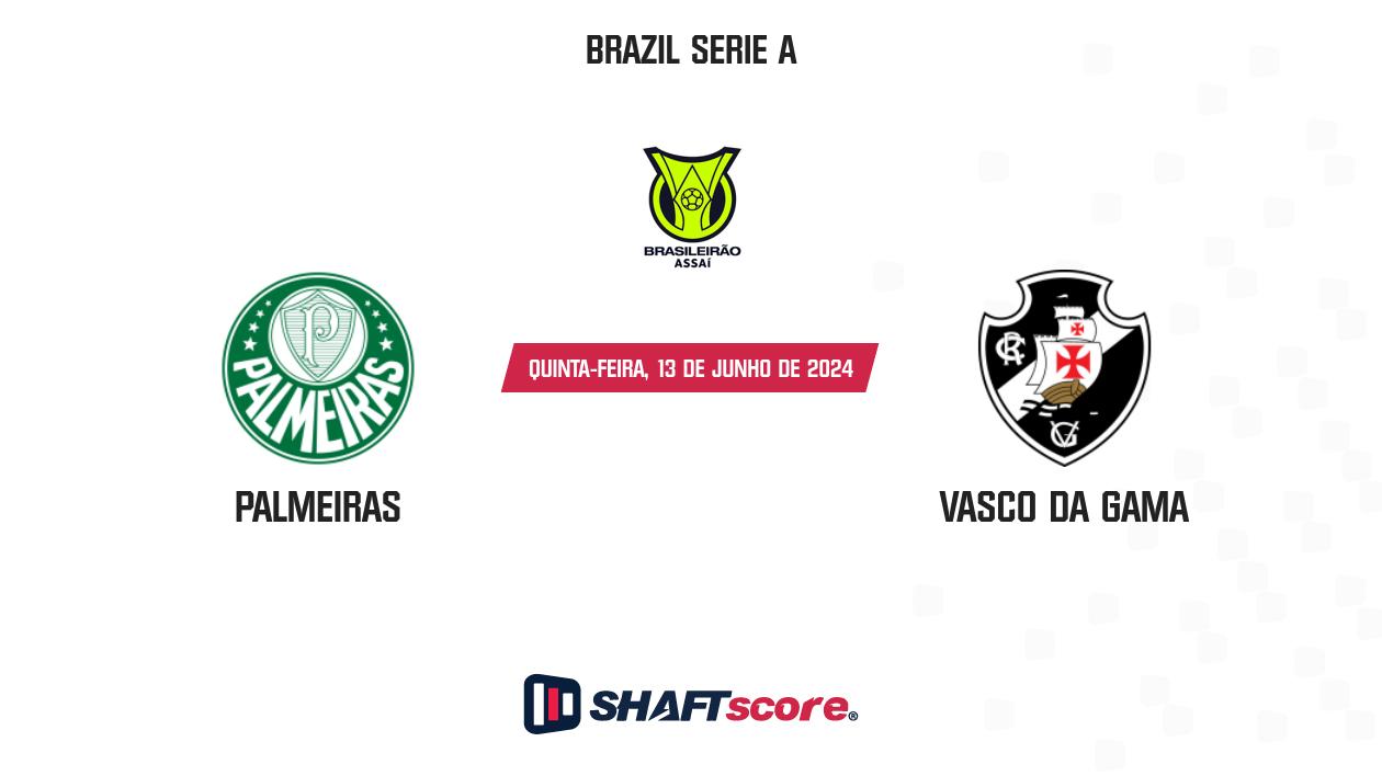 Palpite: Palmeiras vs Vasco da Gama