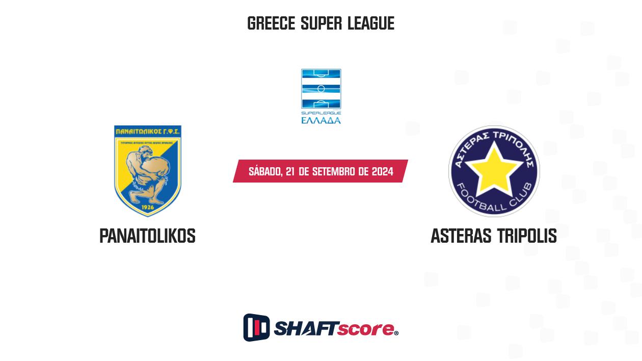 Palpite: Panaitolikos vs Asteras Tripolis