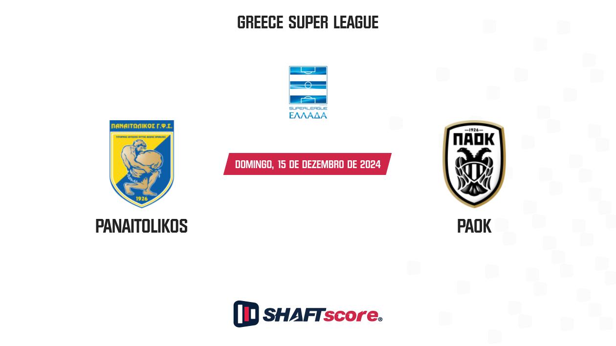 Palpite: Panaitolikos vs PAOK